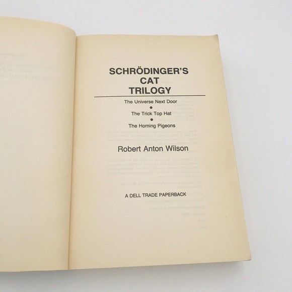 Schrodinger's Cat Trilogy by Robert Anton Wilson - Picture 5 of 8